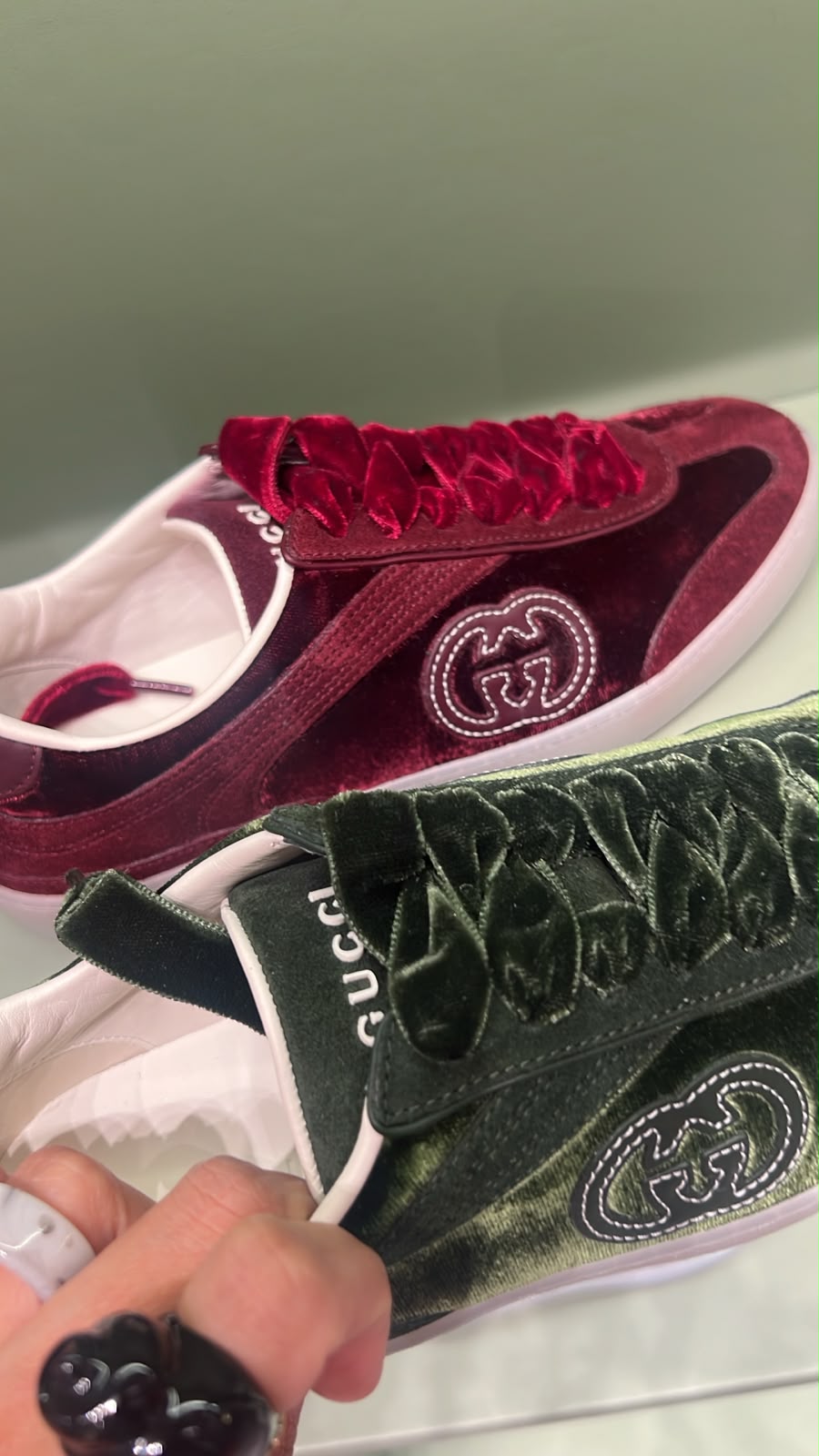 Tennis 1977 Velvet Sneaker