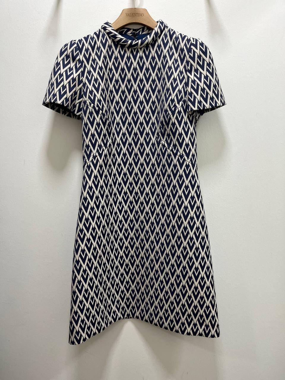 Geometric Print Mini Dress