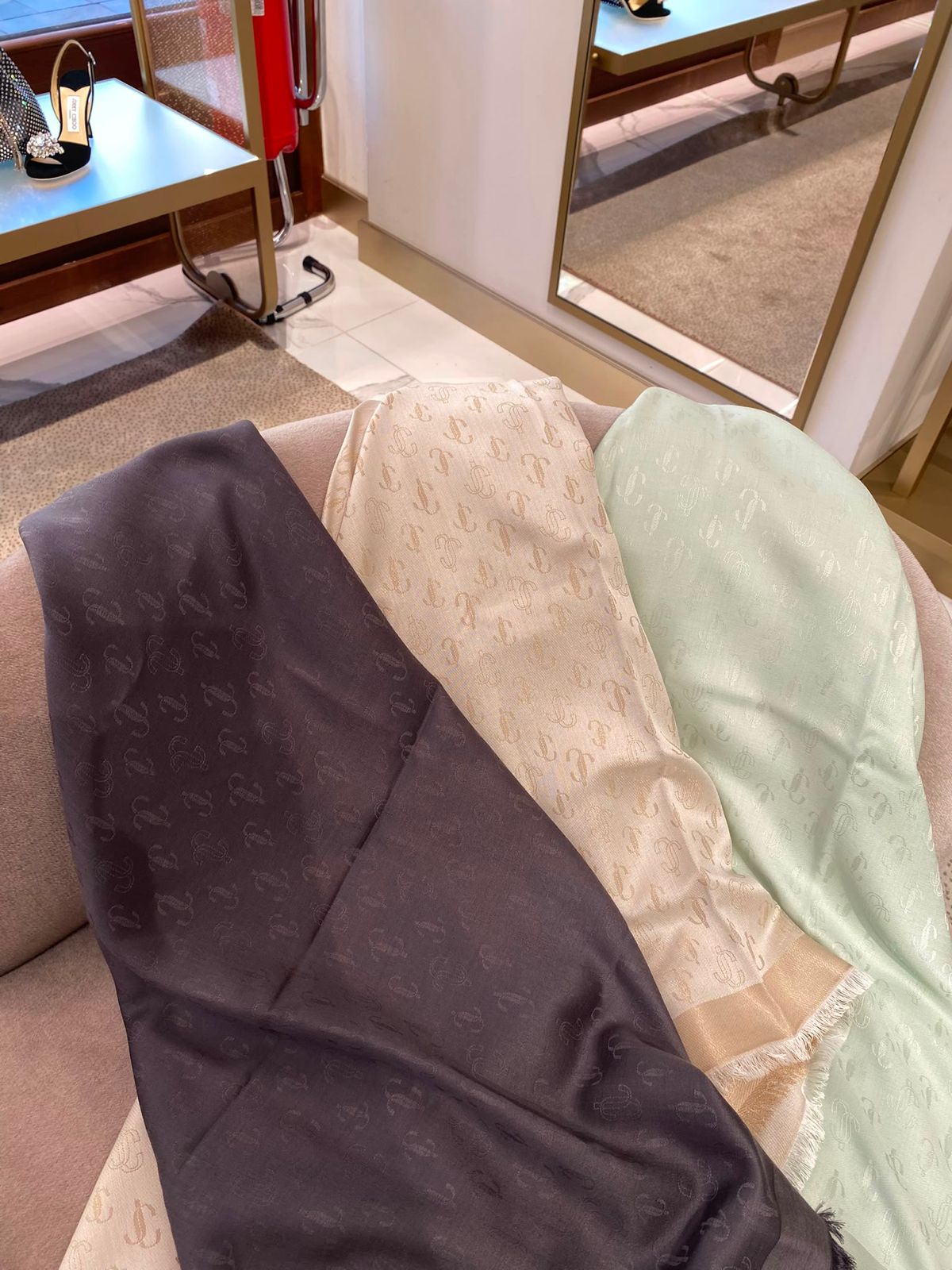 Monogram Jacquard Scarf