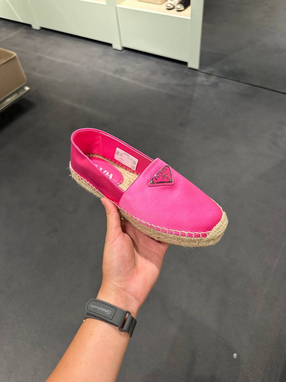 Satin Espadrilles