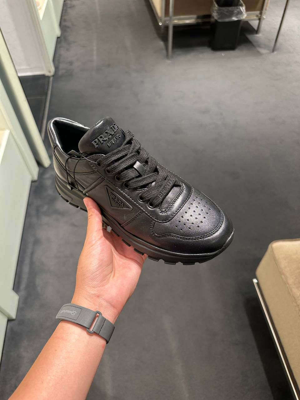 Downtown Leather Sneakers