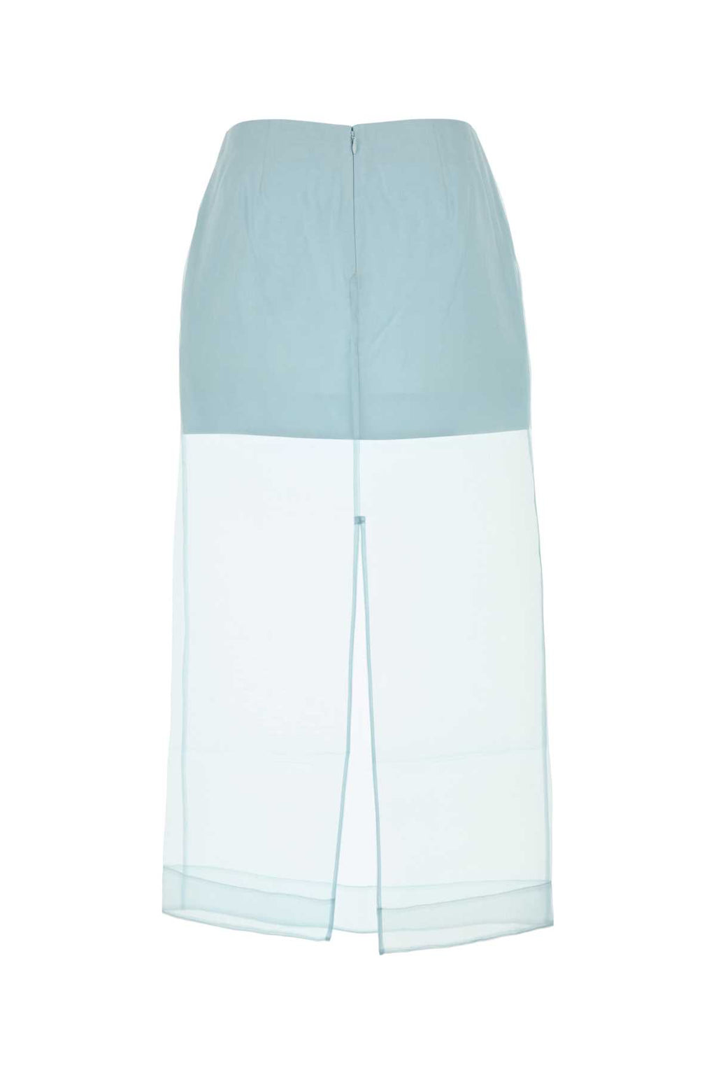 ZIMMERMANN CRUSH LAYERED PENCIL SKIRT For Women Exterior: 100% Silk Lining: 100% Cotton