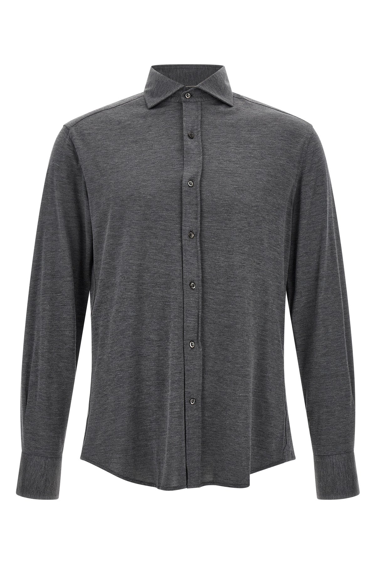 Cotton and silk shirt