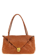 Leather E/W Shoulder Bag
