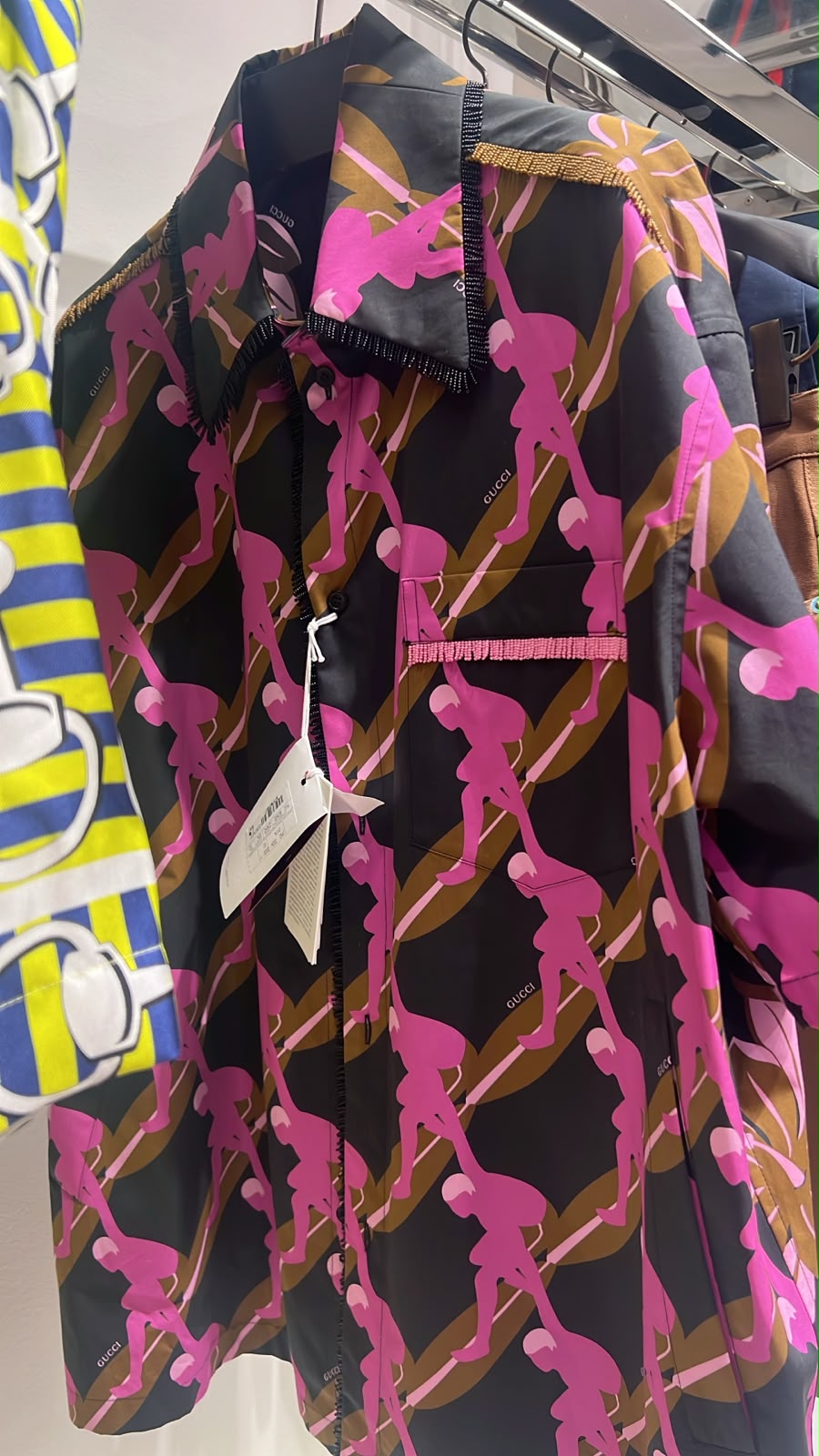 Ken Scott Print Bowling Shirt