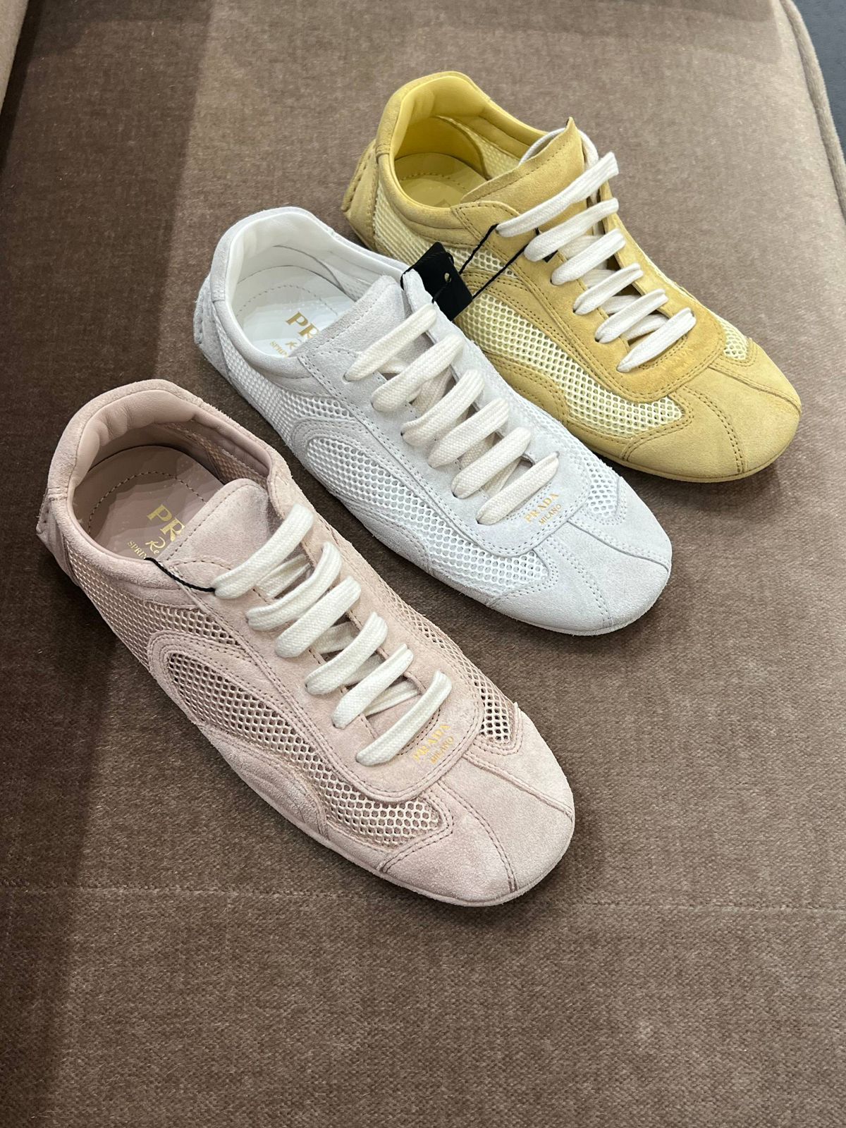 Prada America's Cup Mesh and Technical Fabric Sneakers