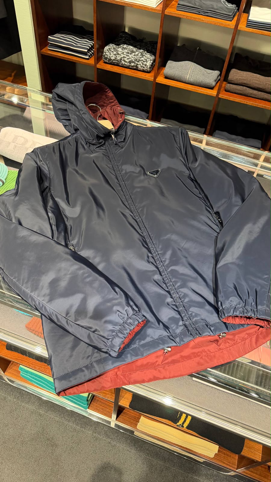 Reversible Hooded Jacket
