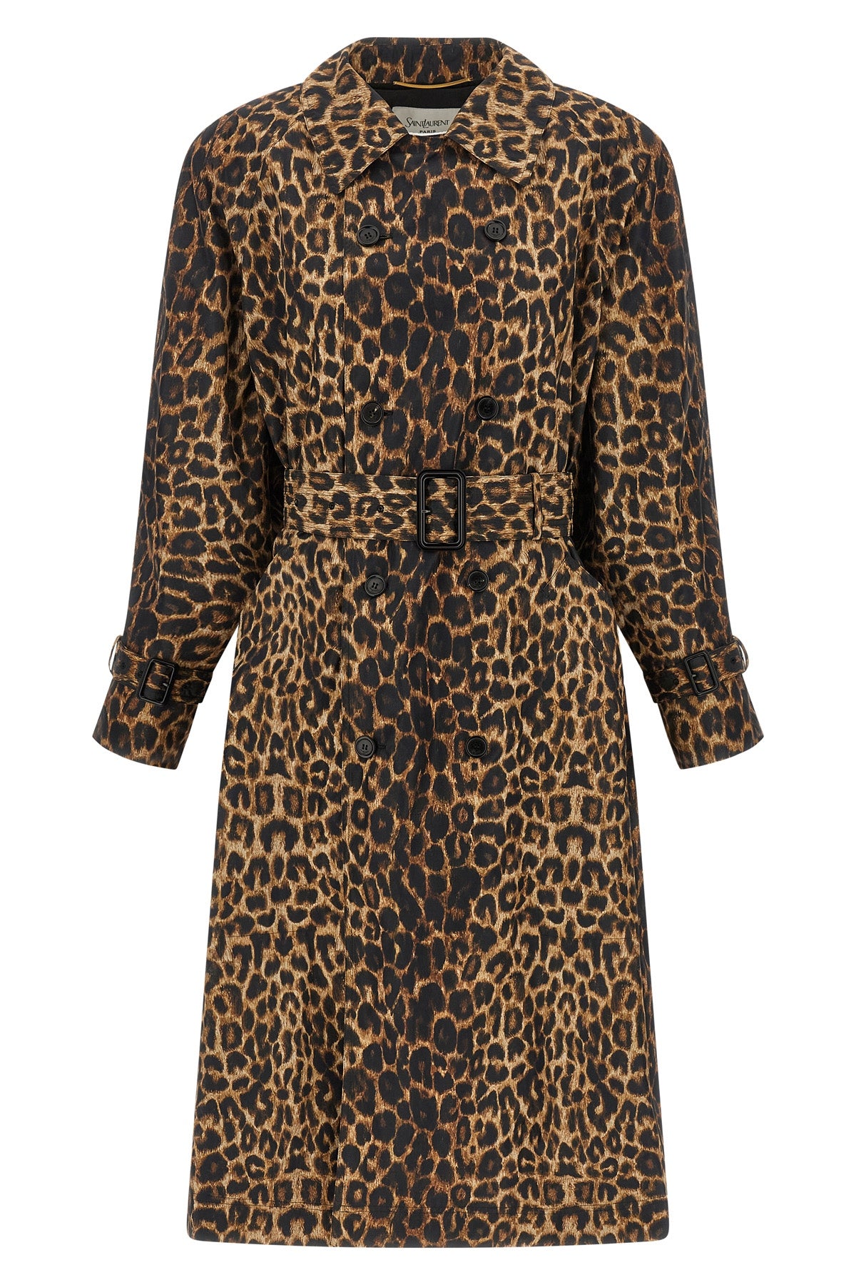 Double-breasted trench coat