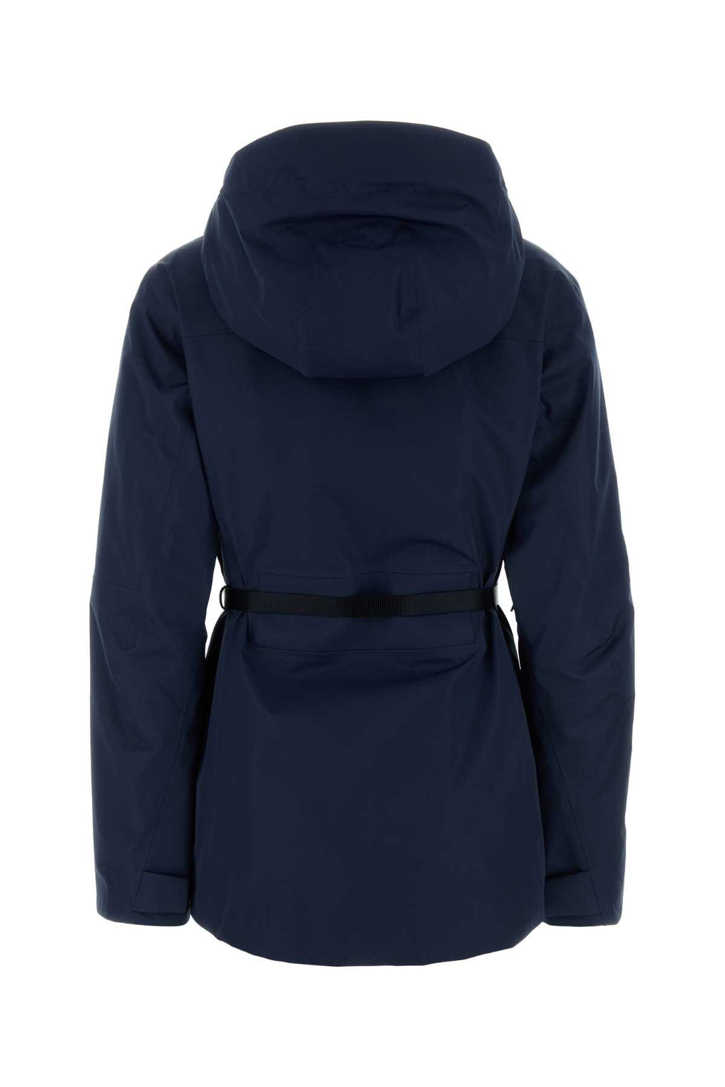 PRADA BLOUSON For Women Exterior: 65% Recycled polyester 27% Polyurethane 8% Nylon Lining: 52% Wool 48% Nylon
