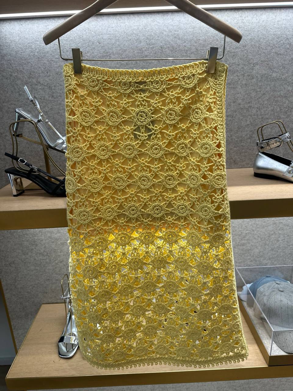 Crochet Midi Skirt