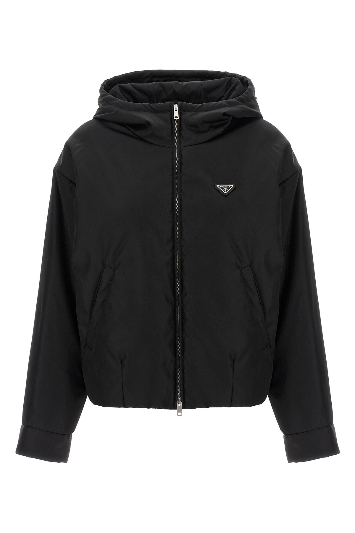 prada Re-Nylon hooded jacket