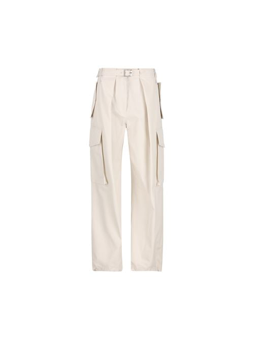 Pantaloni in gabardine leggera di cotone