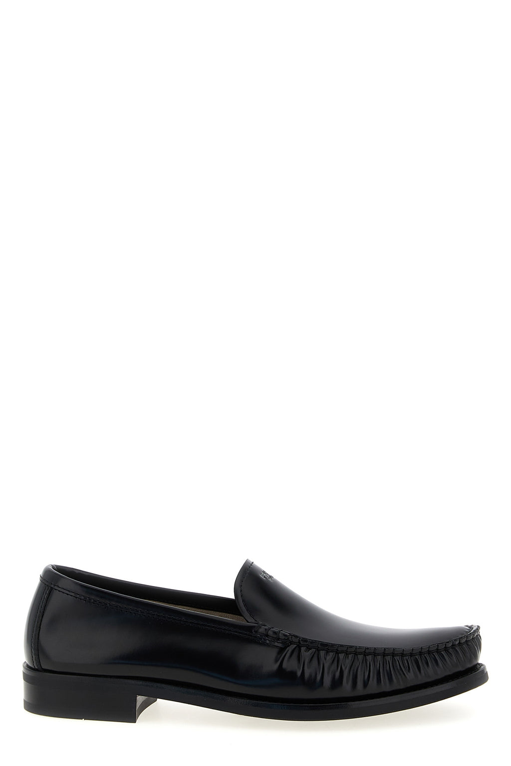 PRADA Leather loafers For Men 100% calfskin leather (Bos Taurus)