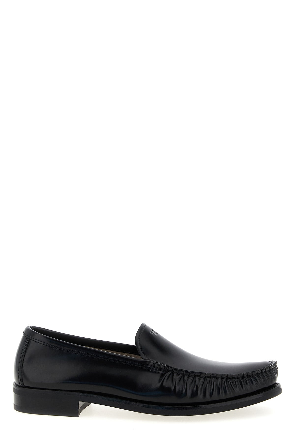 PRADA Leather loafers For Men 100% calfskin leather (Bos Taurus)