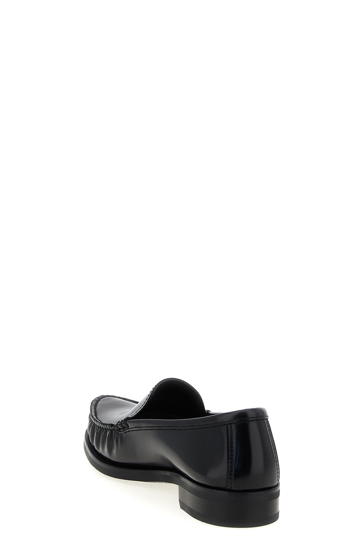 PRADA Leather loafers For Men 100% calfskin leather (Bos Taurus)