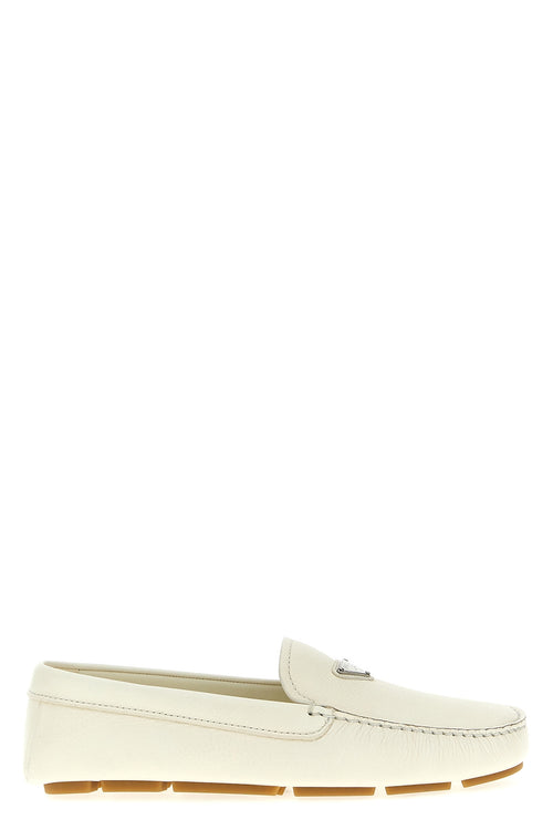 PRADA 'Driver' loafers For Men 100% calfskin leather (Bos Taurus)