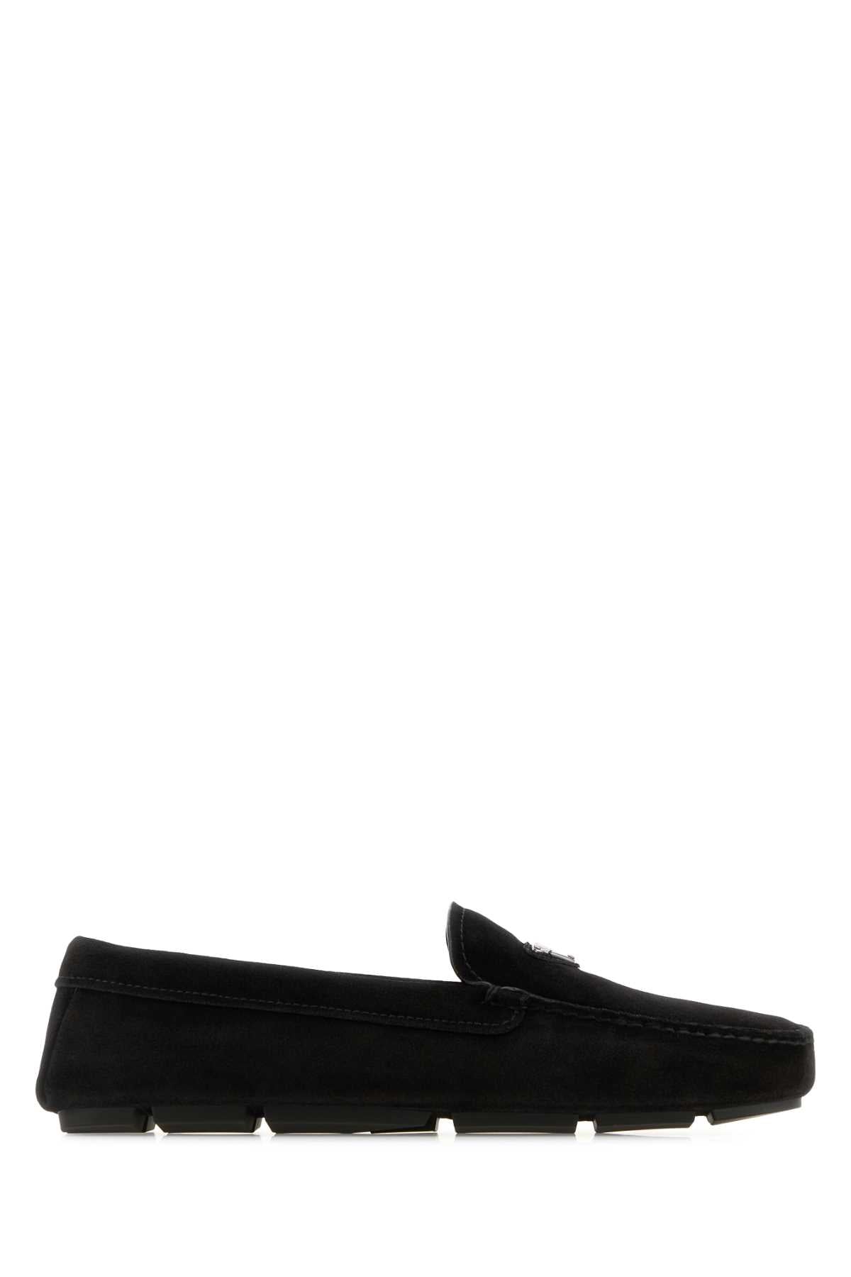 PRADA DRIVE For Men Exterior: 100% Suede Interior: 100% Leather Sole: Rubber