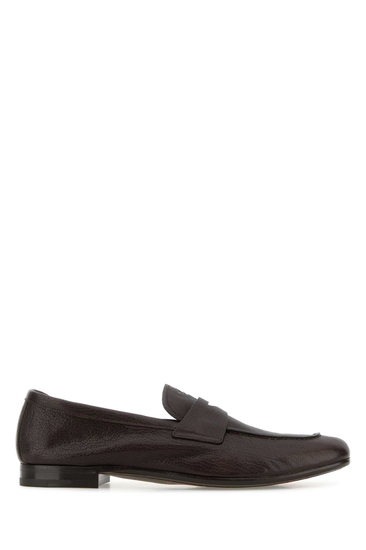 PRADA CALZATURE UOMO For Men Exterior: 100% Ovine leather Interior: 100% Leather Sole: Rubber and Leather