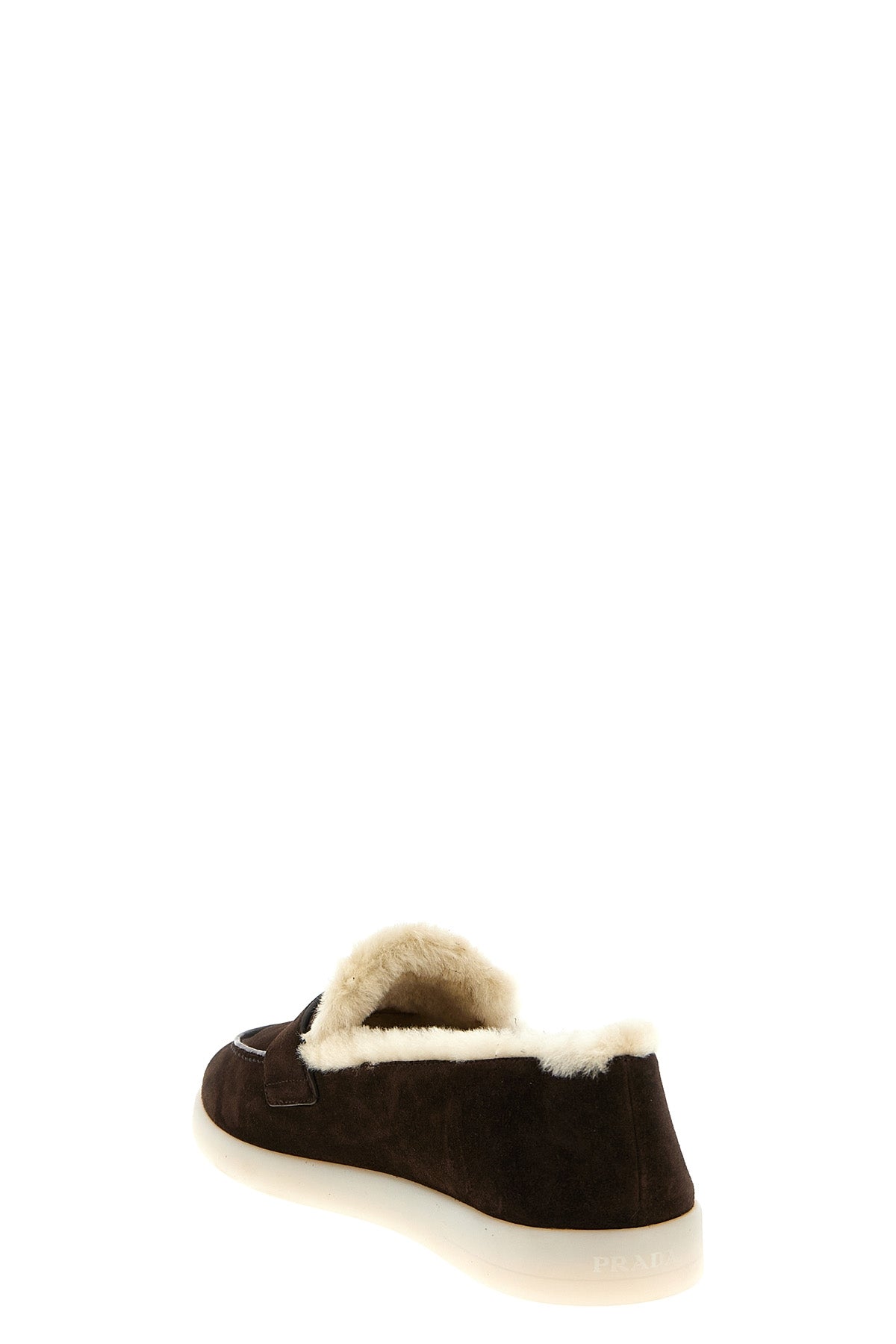 PRADA Suede loafers For Men 100% calfskin leather (Bos Taurus)