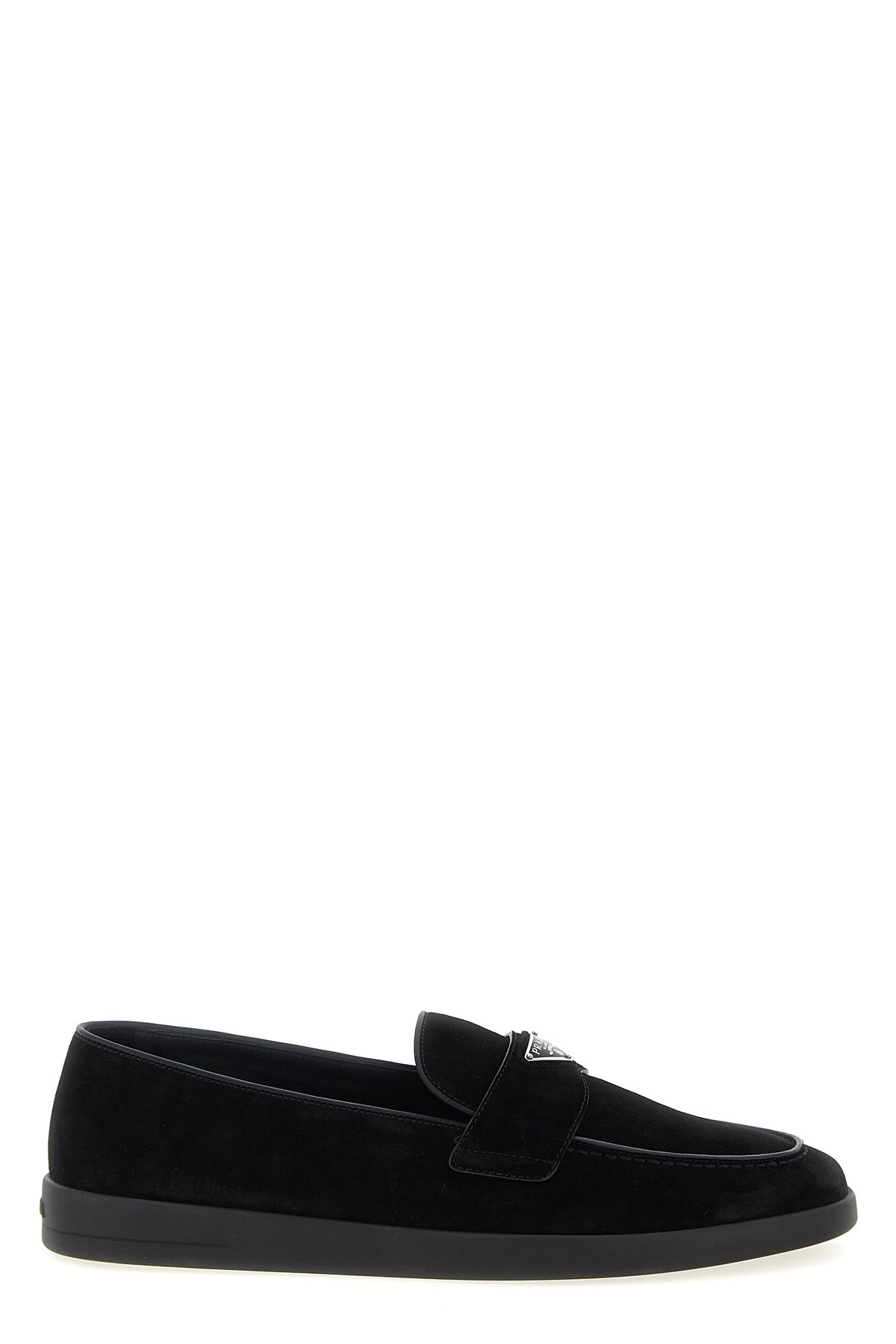 PRADA Suede loafers For Men 100% calfskin leather (Bos Taurus)