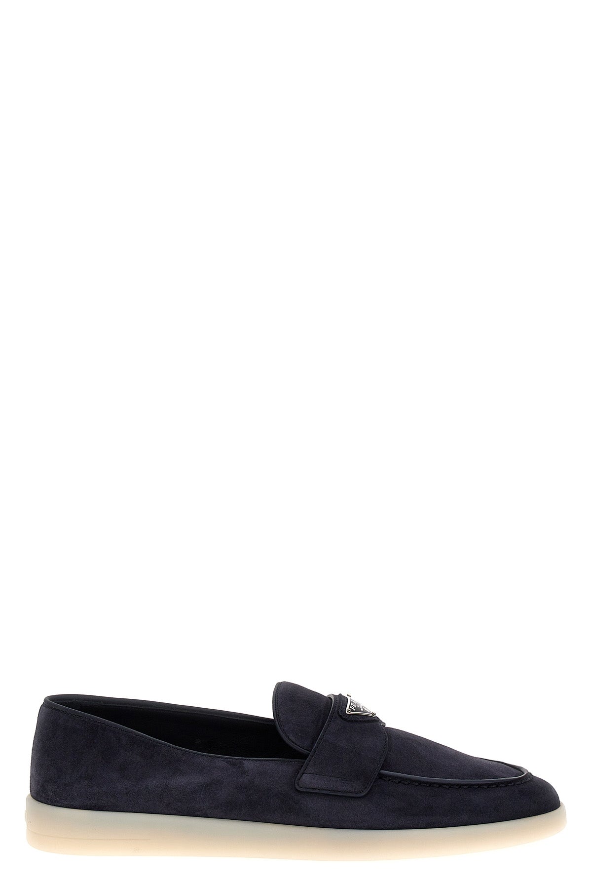PRADA Logo loafers For Men 100% bos taurus