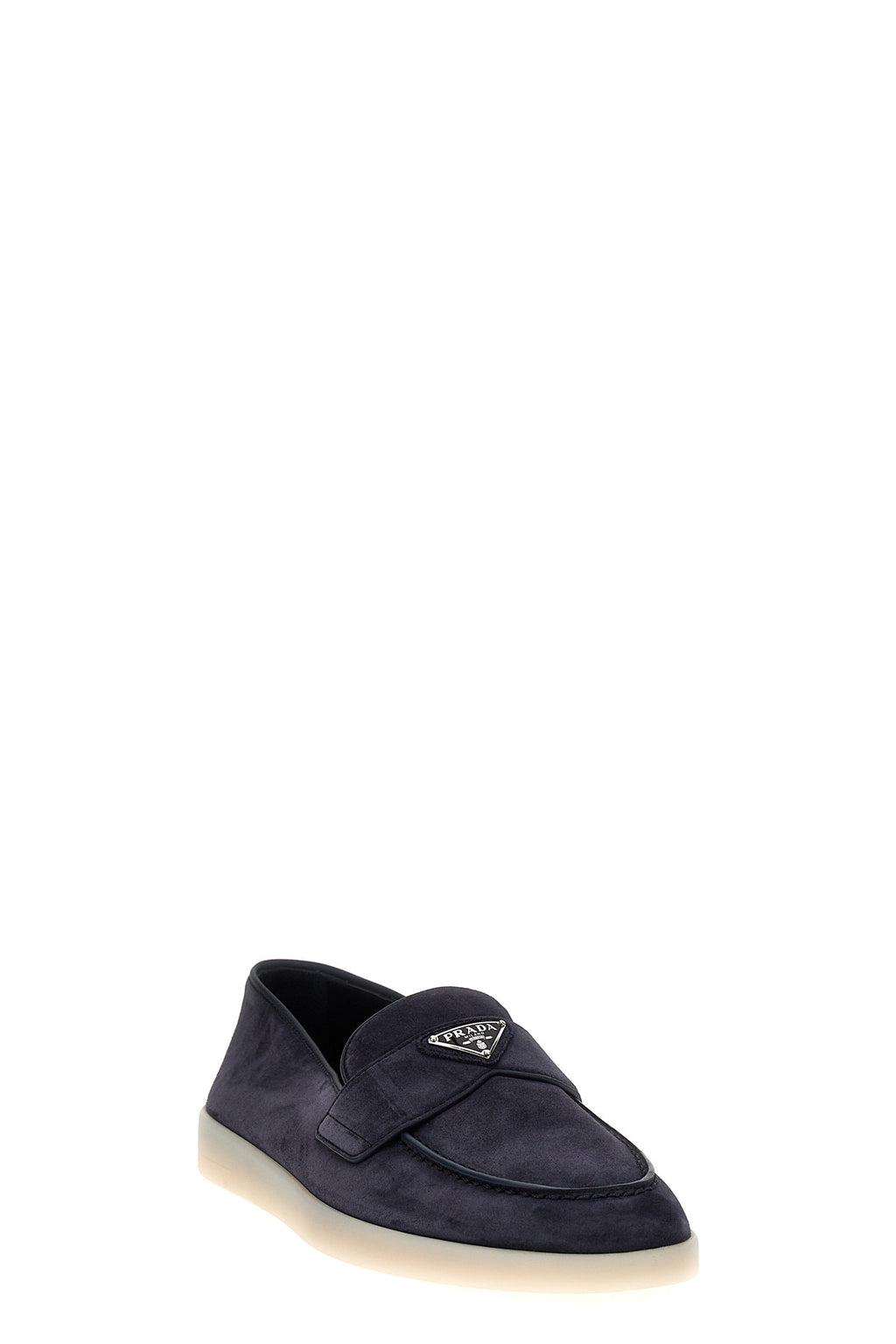 PRADA Logo loafers For Men 100% bos taurus