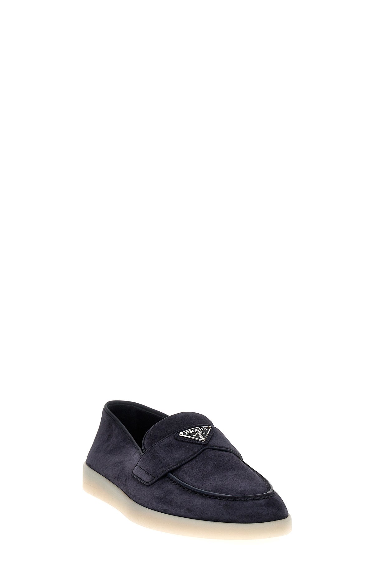 PRADA Logo loafers For Men 100% bos taurus