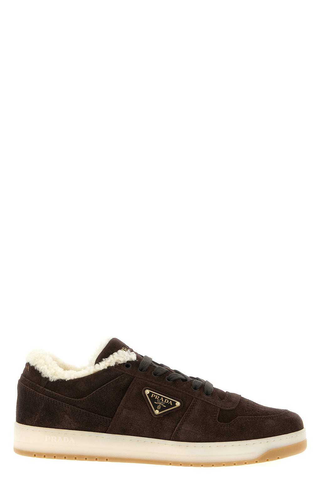 PRADA 'Downtown' sneakers For Men 100% calfskin leather (Bos Taurus)
