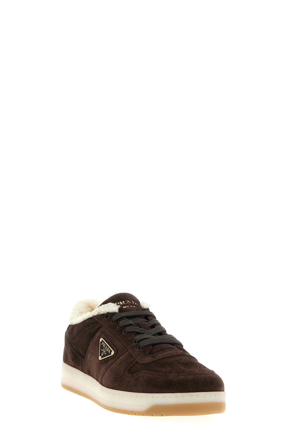 PRADA 'Downtown' sneakers For Men 100% calfskin leather (Bos Taurus)