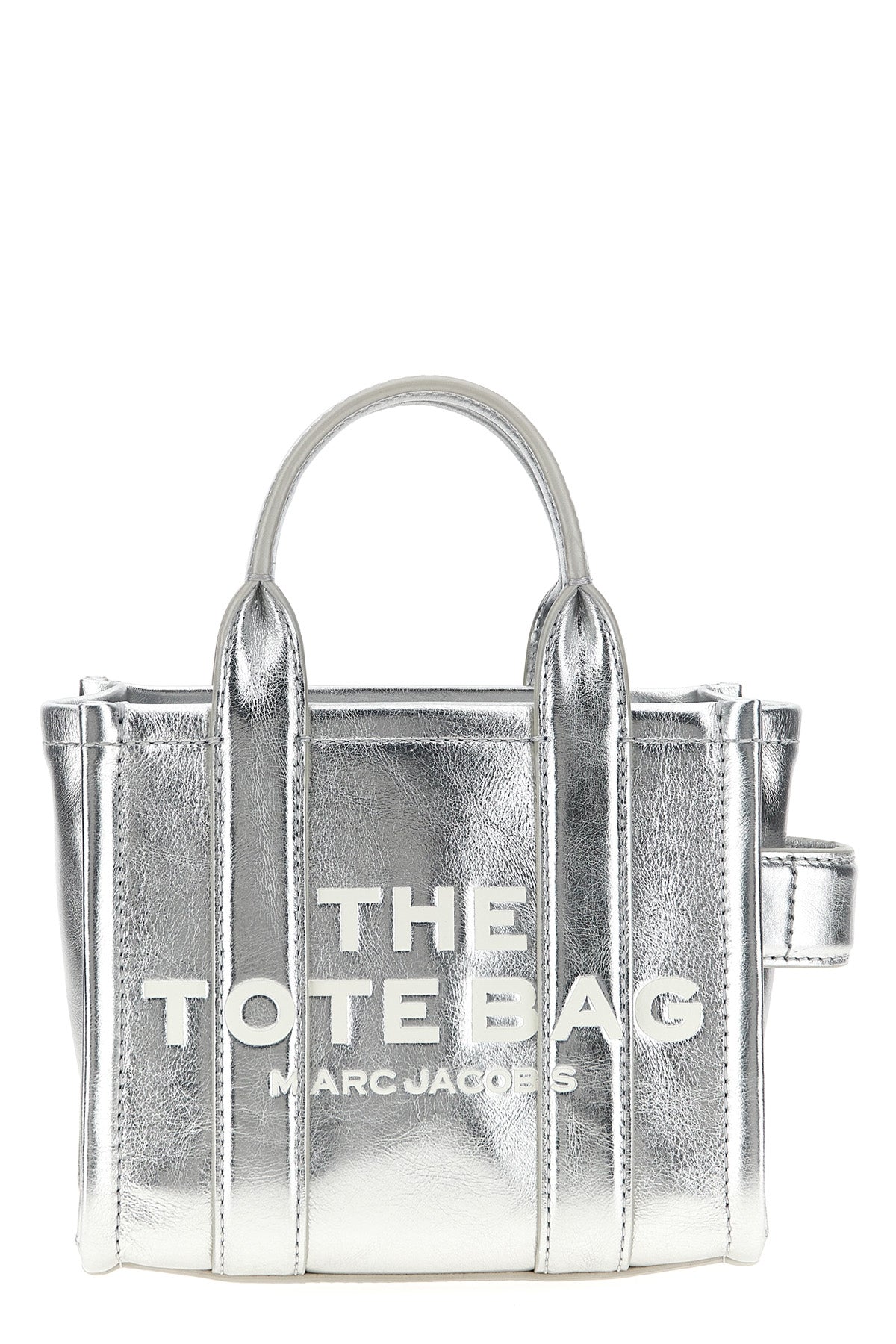MARC JACOBS 'The Metallic Leather Crossbody Tote' crossbody bag For Women 100% cow leather (bos taurus)