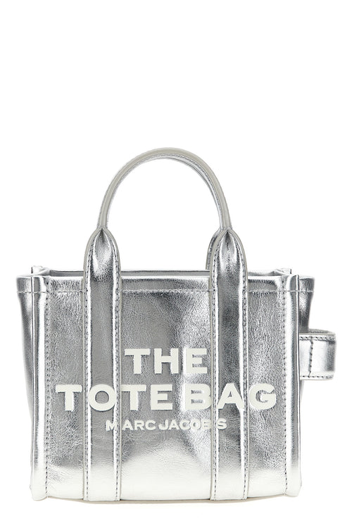 MARC JACOBS 'The Metallic Leather Crossbody Tote' crossbody bag For Women 100% cow leather (bos taurus)