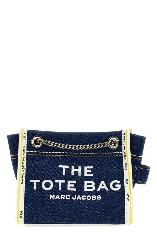 MARC JACOBS 'The Denim Chain Crossbody Tote' crossbody bag For Women 100% cotton