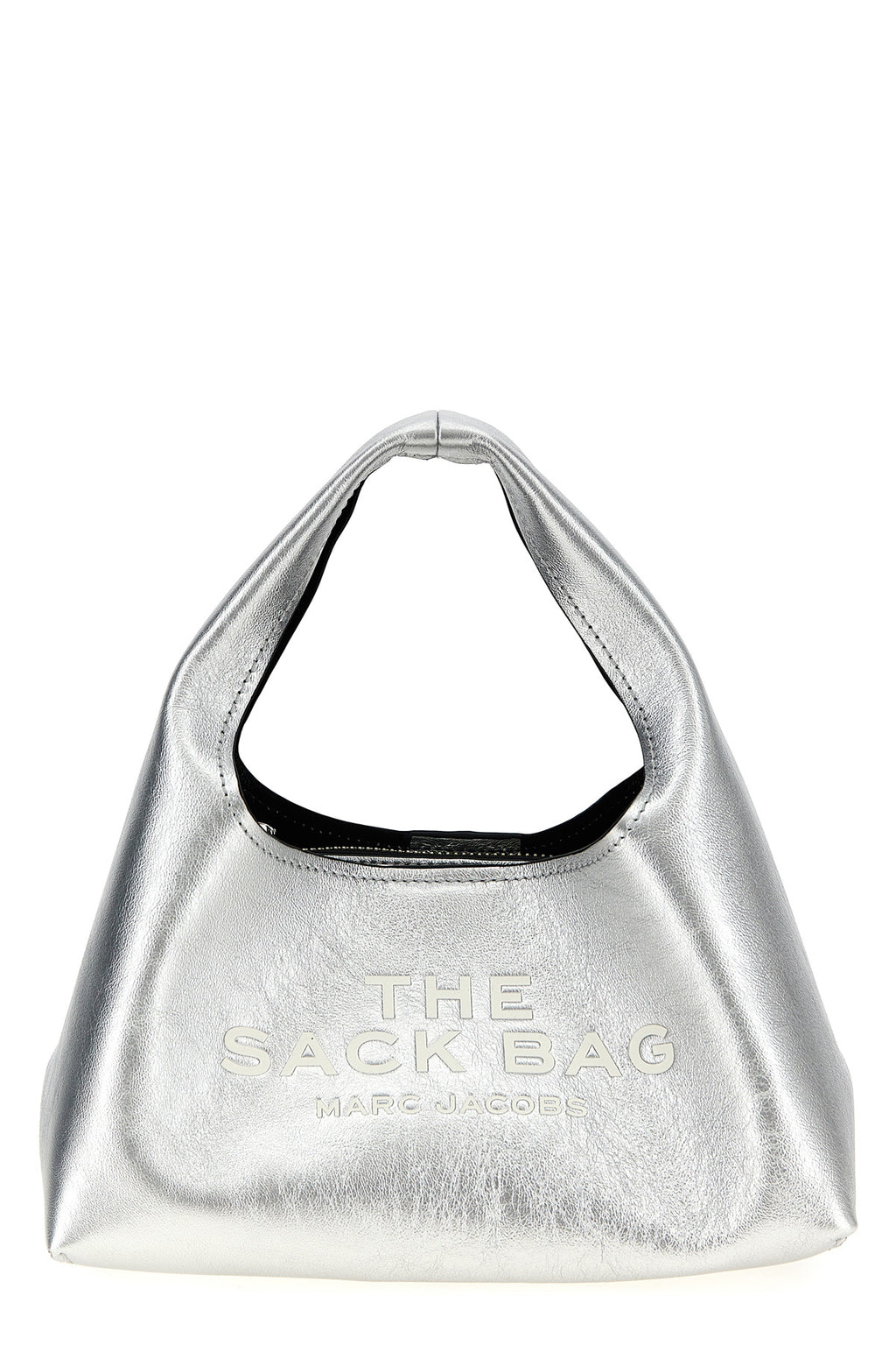MARC JACOBS 'The Metallic Leather Mini Sack Bag' handbag For Women 100% leather