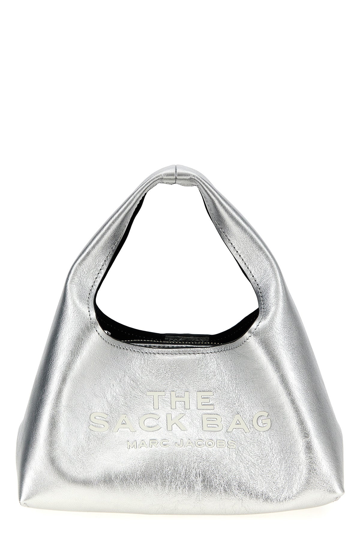 MARC JACOBS 'The Metallic Leather Mini Sack Bag' handbag For Women 100% leather