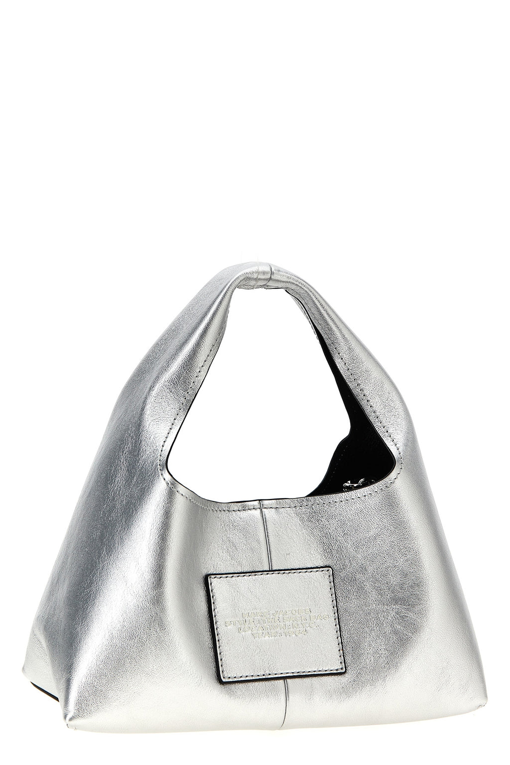 MARC JACOBS 'The Metallic Leather Mini Sack Bag' handbag For Women 100% leather