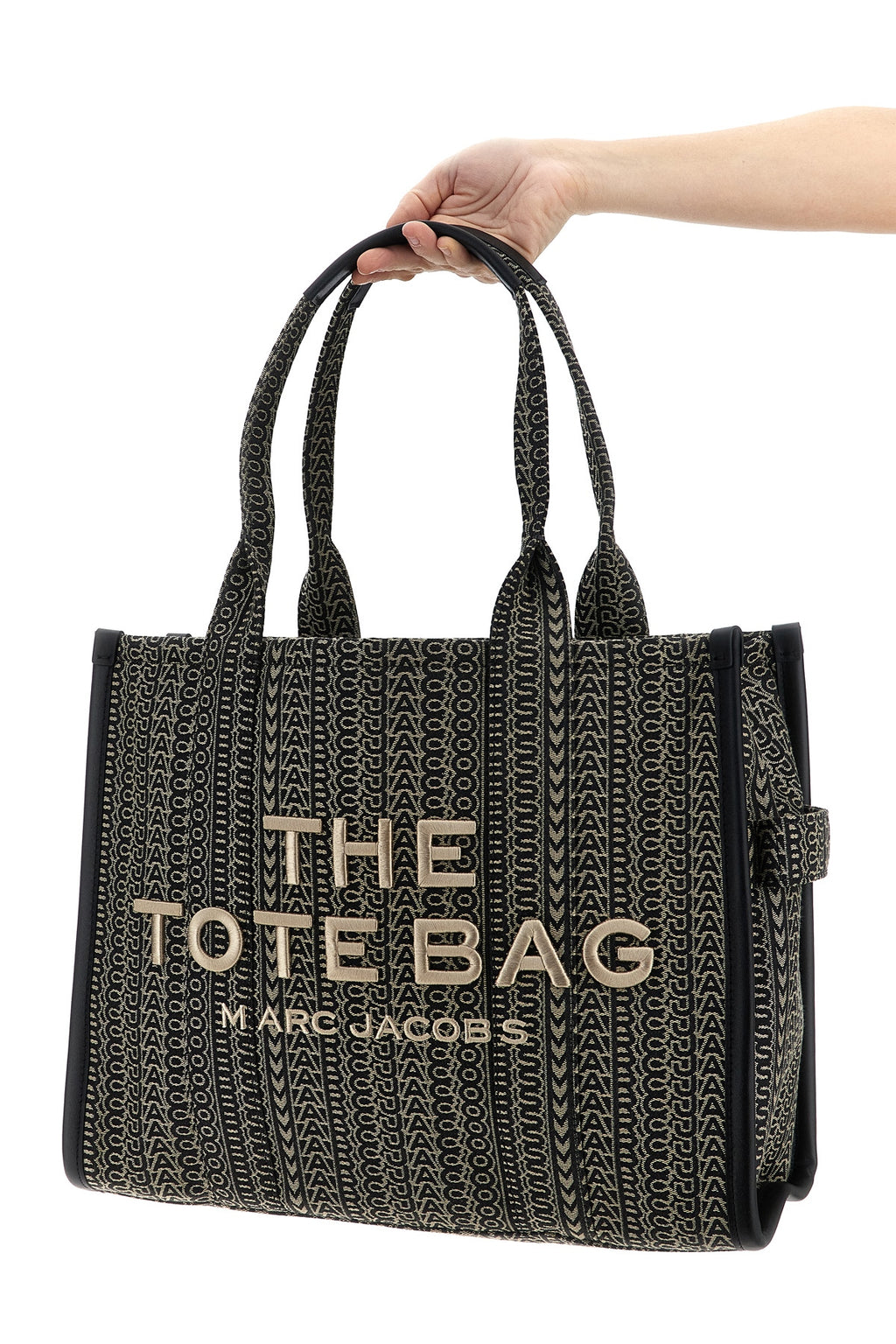 MARC JACOBS 'The Monogram Jacquard Large Tote' shopping bag For Women 60% cotton, 40% polyester