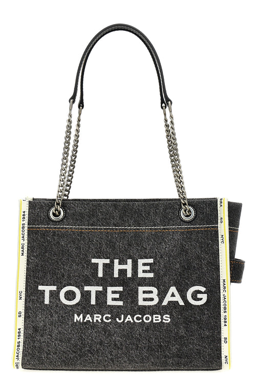 MARC JACOBS 'The Denim Chain Medium Tote' shoulder bag For Women 100% cotton