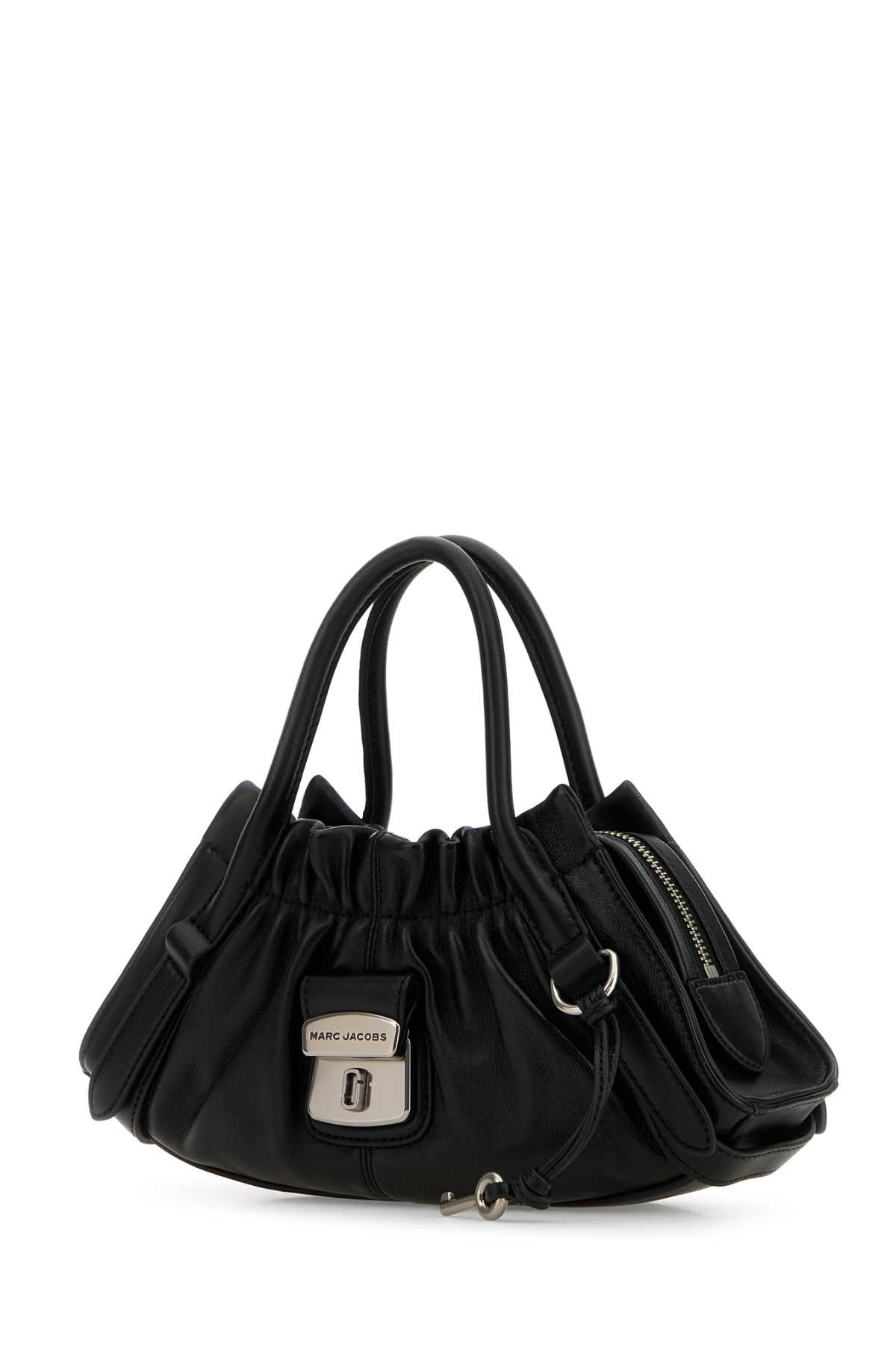 MARC JACOBS THE SMALL SATCHEL For Women Exterior: 100% Leather Lining: 100% Fabric Finishing: Silver metal