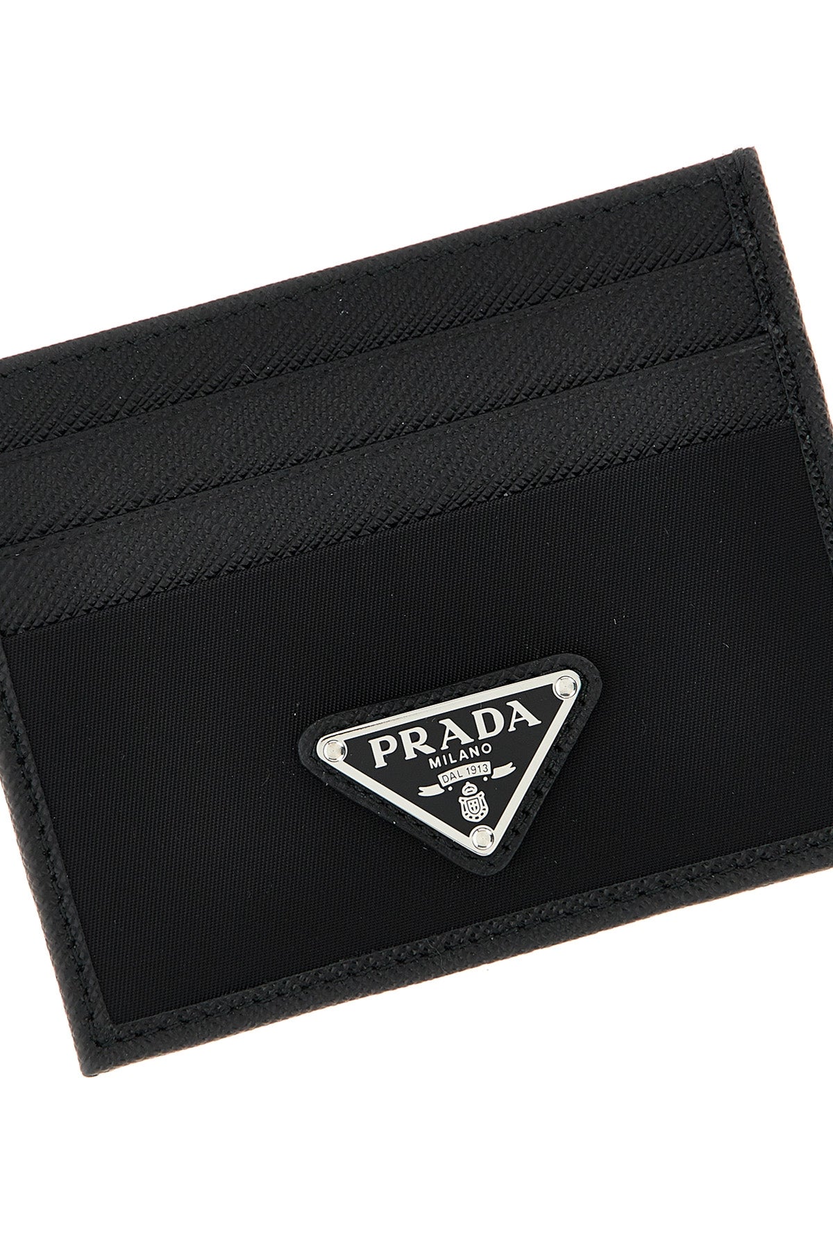 prada Re-Nylon Saffiano cardholder