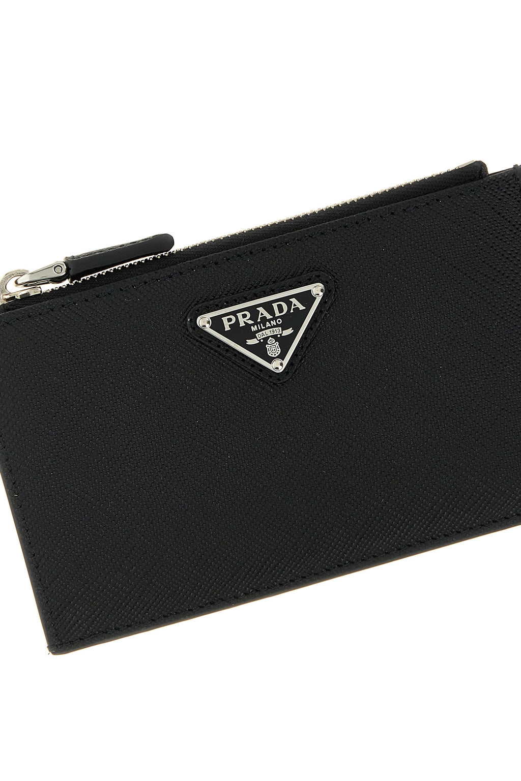 PRADA Saffiano cardholder For Men 100% calfskin leather (Bos Taurus)