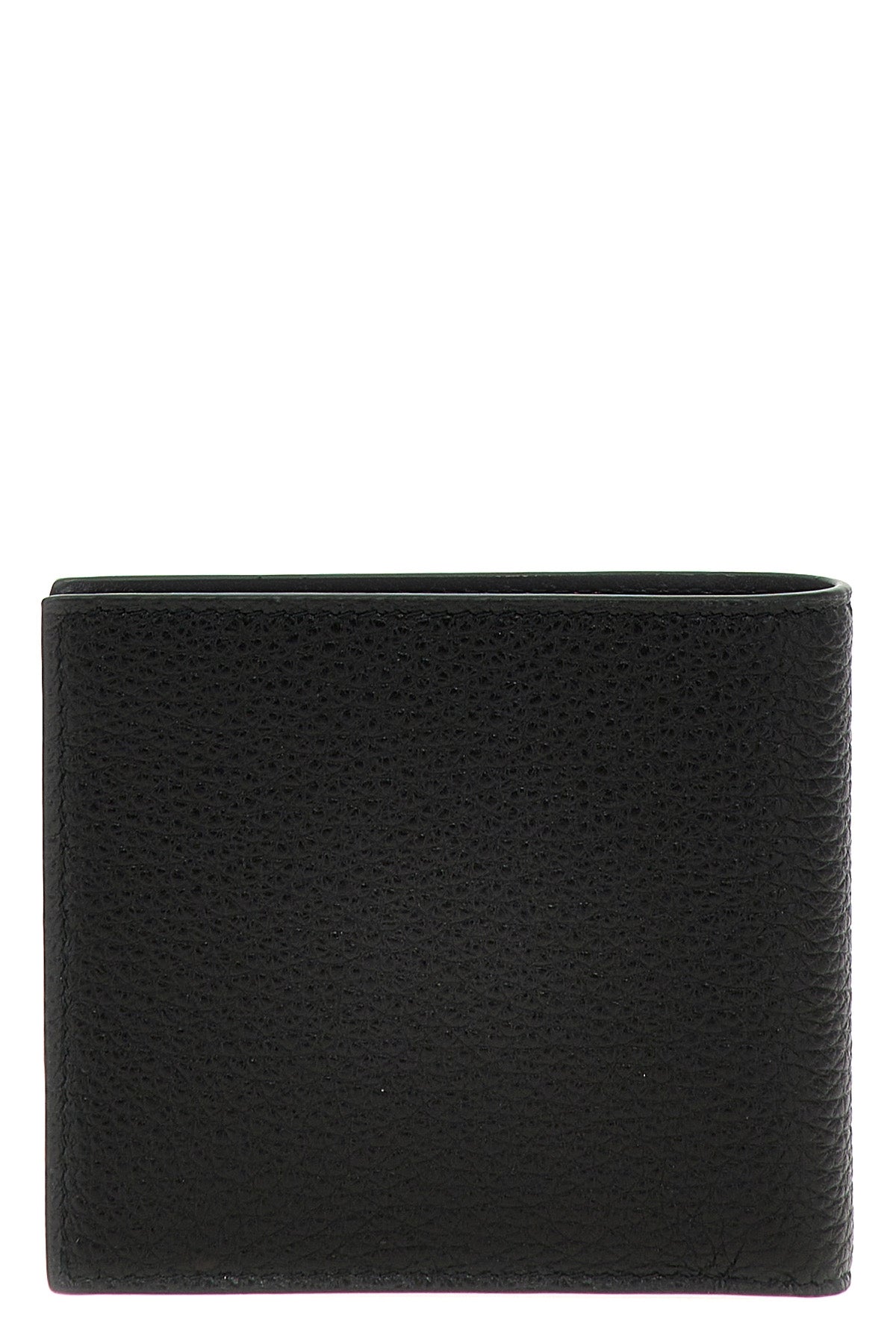 PRADA Logo leather wallet For Men 100% calfskin leather (Bos Taurus)