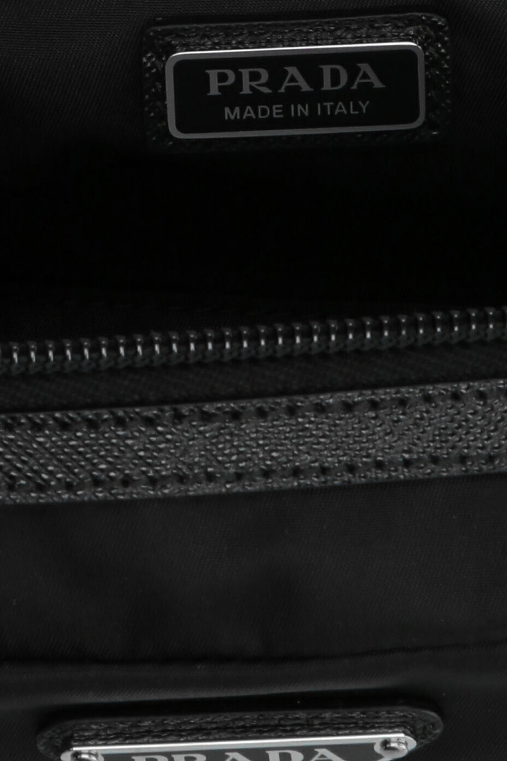 PRADA Logo necessaire For Men 100% recycled nylon