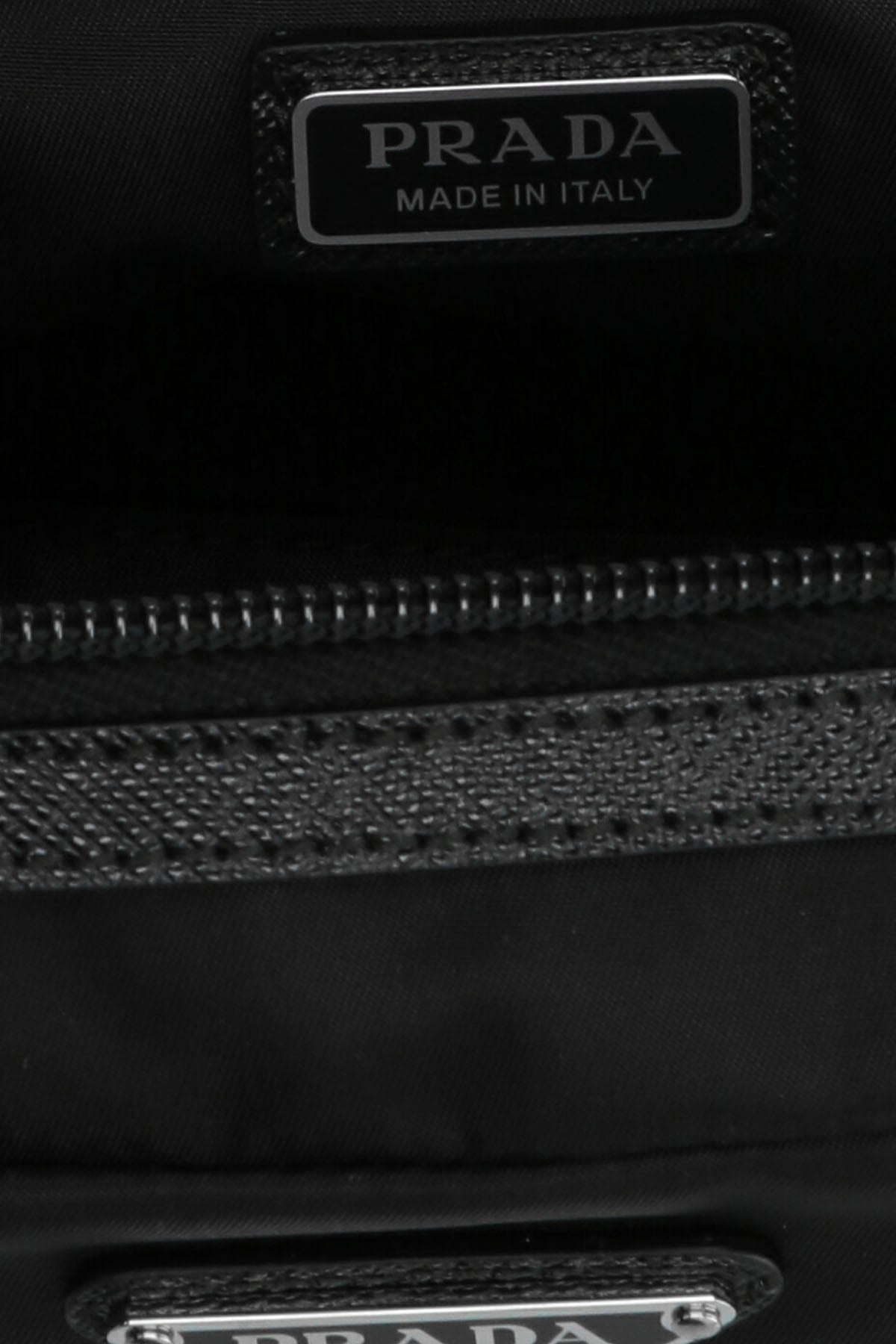 PRADA Logo necessaire For Men 100% recycled nylon