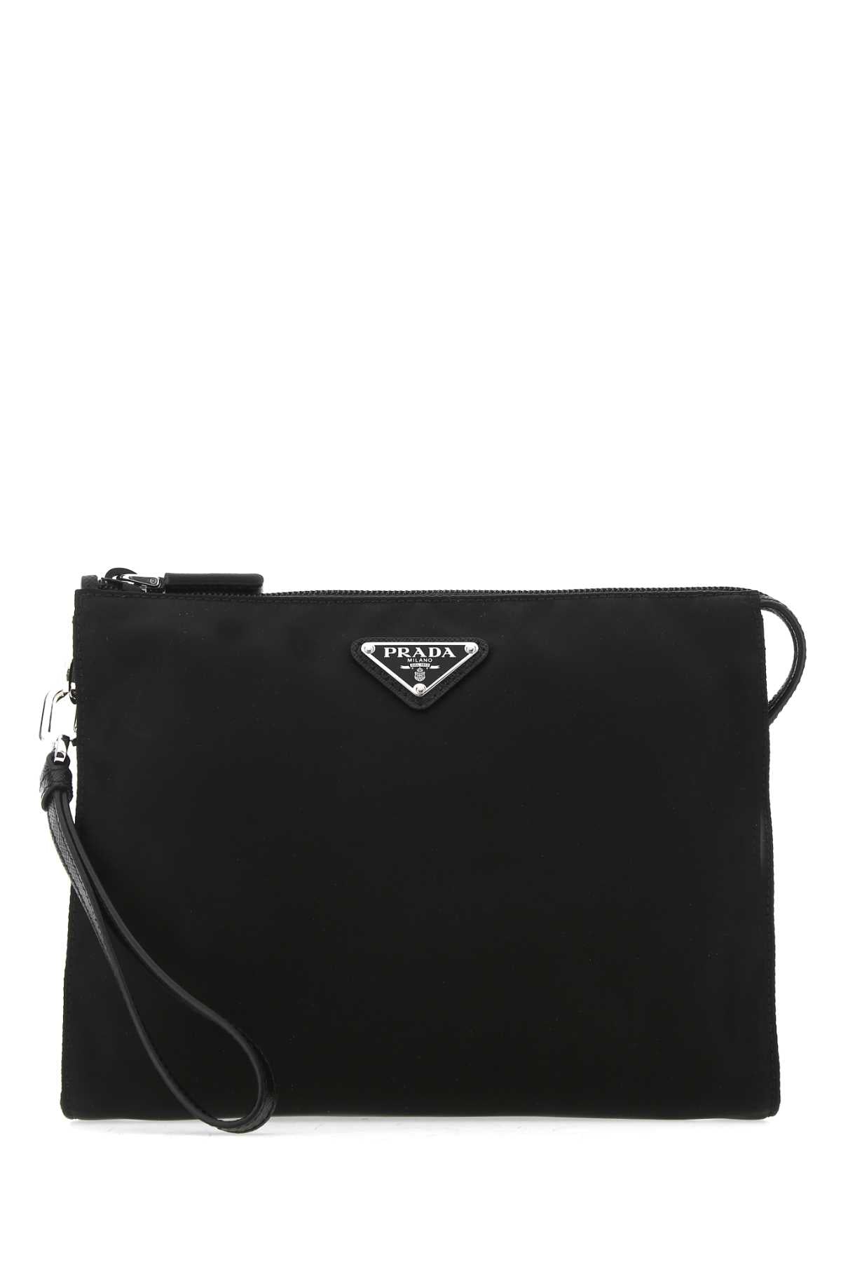 PRADA CLUTCH For Men 100%POLIAMMIDERICICLATA-100%VITELLO