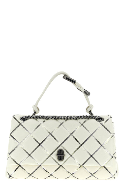 MARC JACOBS 'The Bi-Color Quilted Dual' medium shoulder bag For Women 100% cow leather (bos taurus)