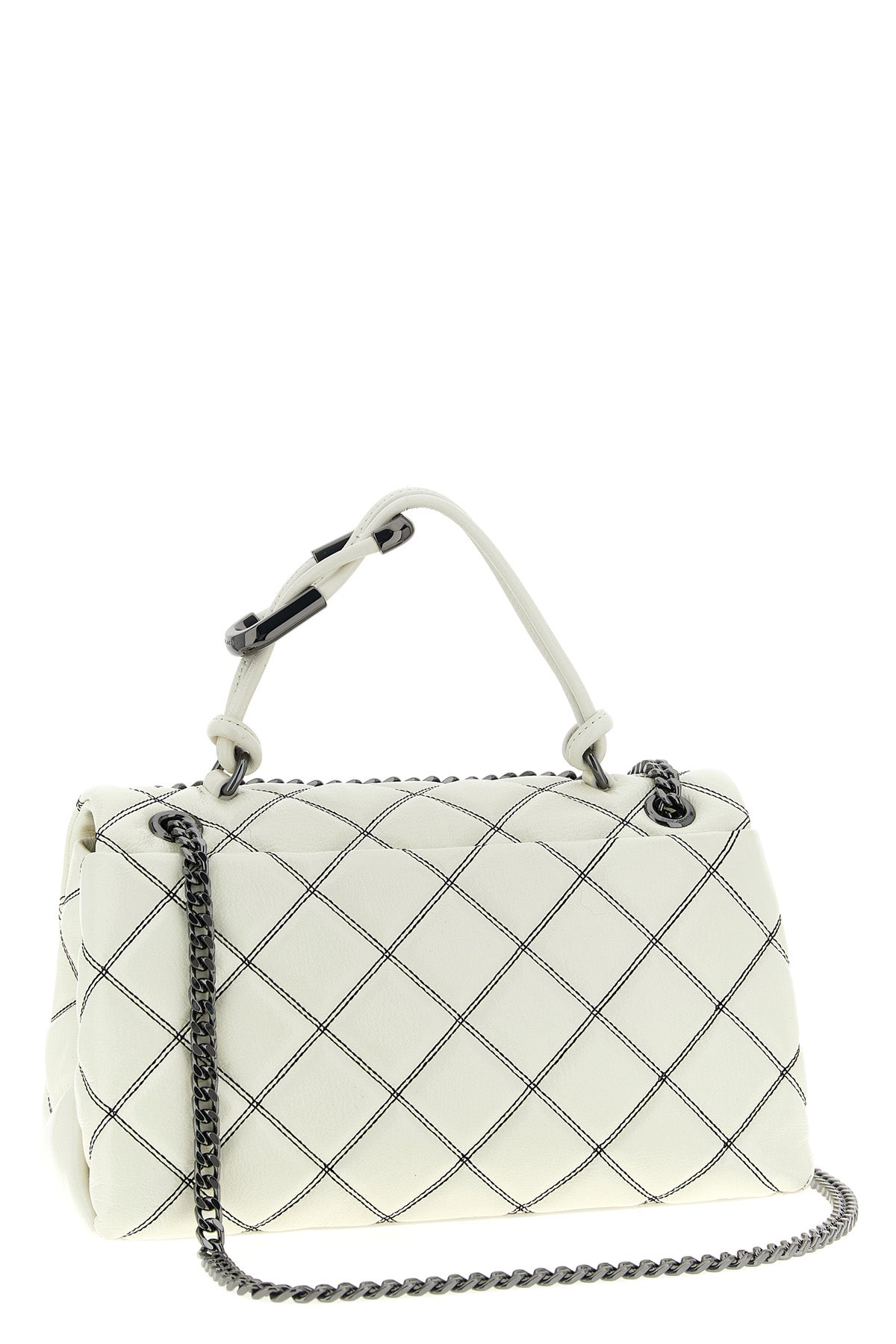MARC JACOBS 'The Bi-Color Quilted Dual' medium shoulder bag For Women 100% cow leather (bos taurus)