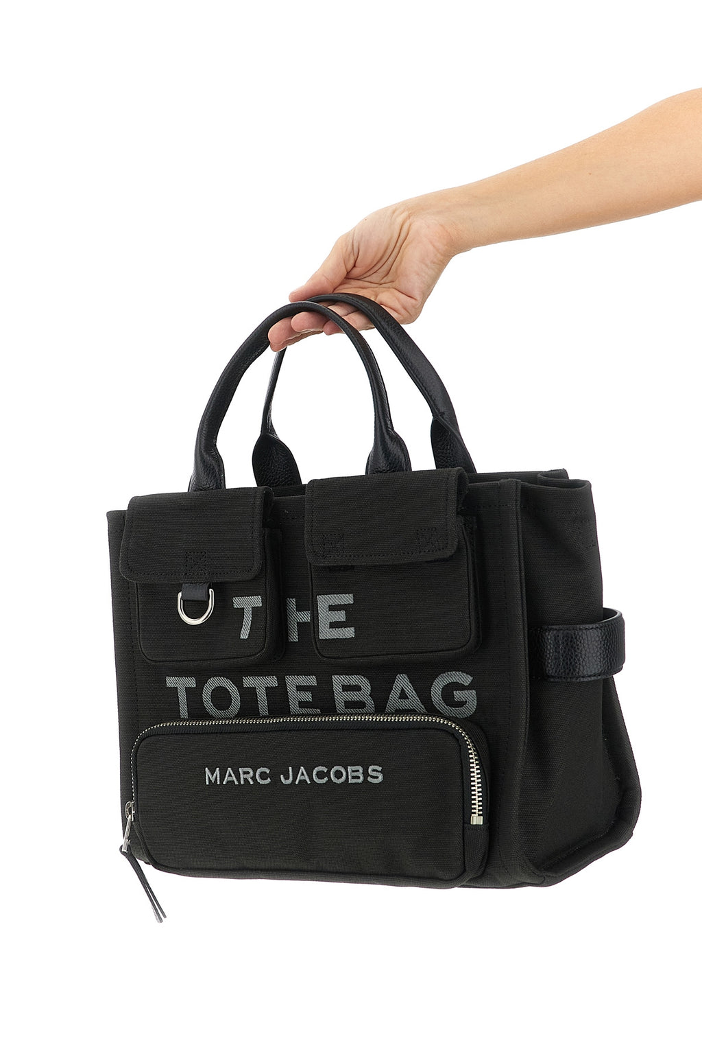 MARC JACOBS 'The Cargo Canvas Medium Tote' handbag For Women 100% cotton