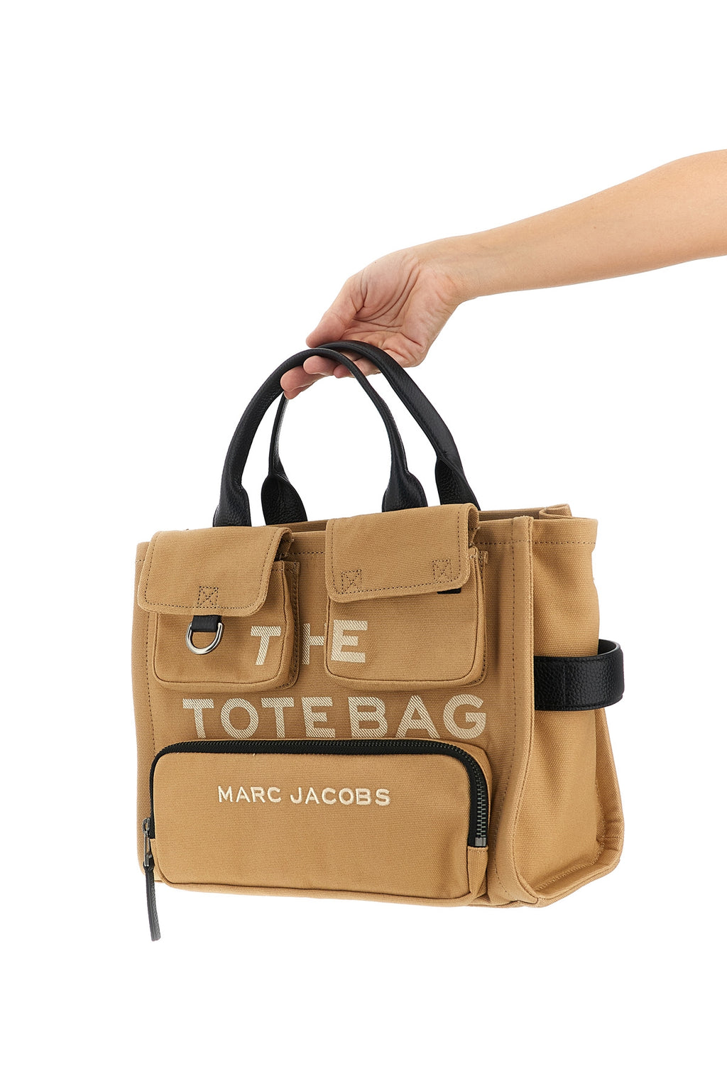 MARC JACOBS 'The Cargo Canvas Medium Tote' handbag For Women 100% cotton