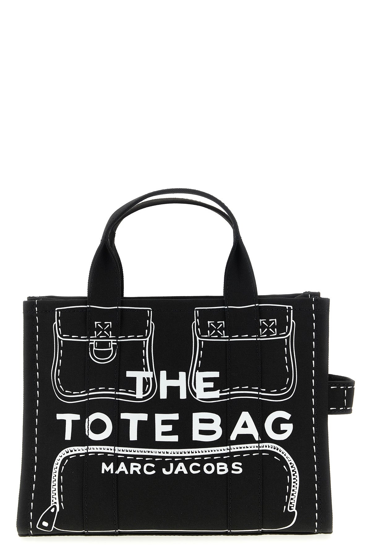 MARC JACOBS 'The TrompeL'Oeil Cargo CanvasMedium' handbag For Women 100% cotton