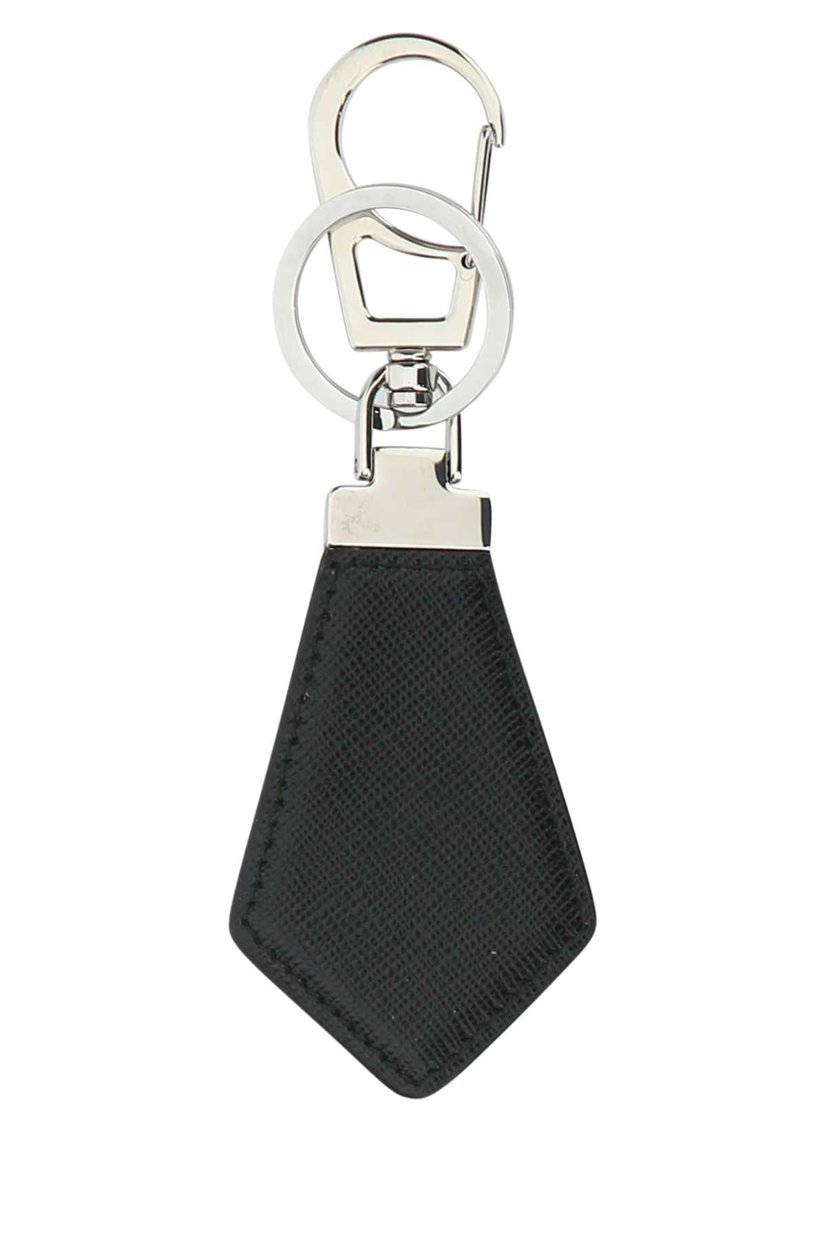 PRADA PORTACHIAVI For Men 100%ACCIAIO-100%VITELLO